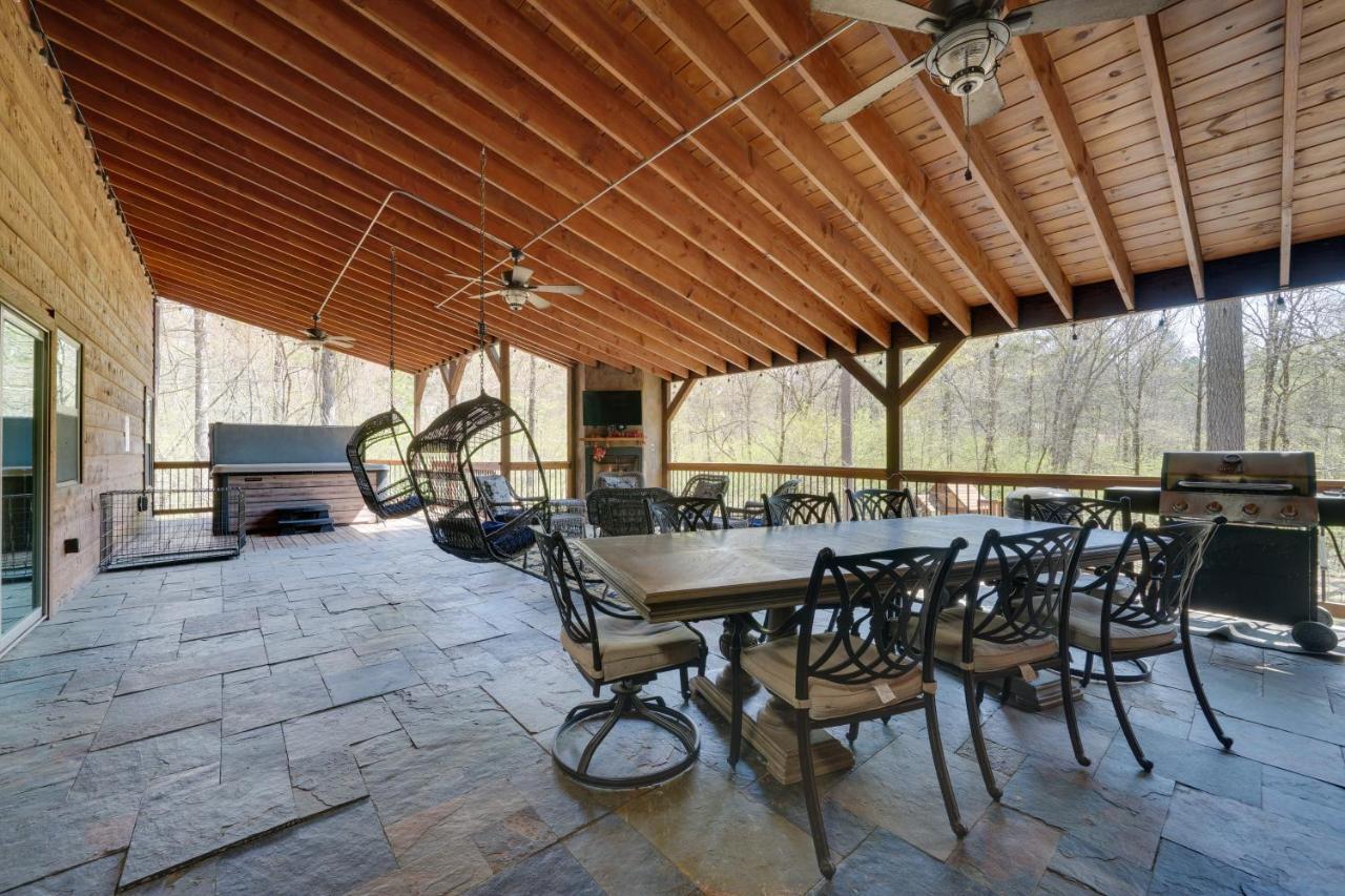 Luxe Broken Bow Cabin Game Room, Fire Pit And Deck! 外观 照片
